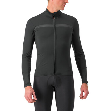 CASTELLI PRO THERMAL MID Long-Sleeved Jersey Black 2023 0